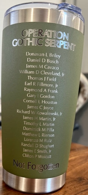 2-14 Infantry "Golden Dragons" Tumbler