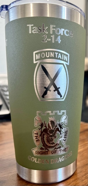 2-14 Infantry "Golden Dragons" Tumbler