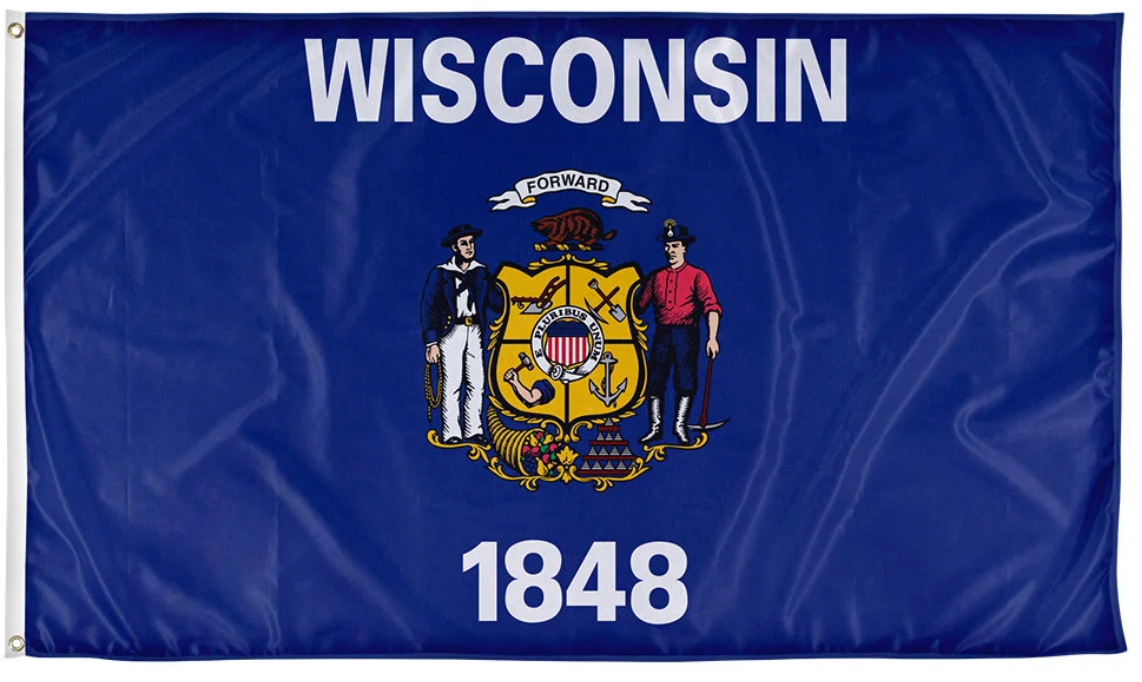 Wisconsin State Flag