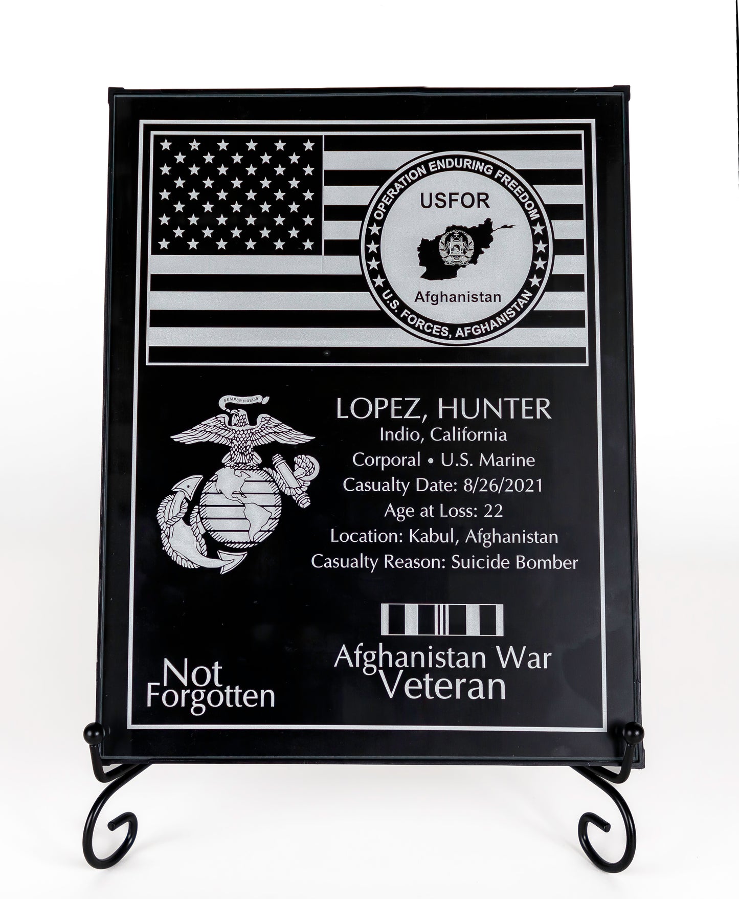 Veteran Custom Panel 8x10