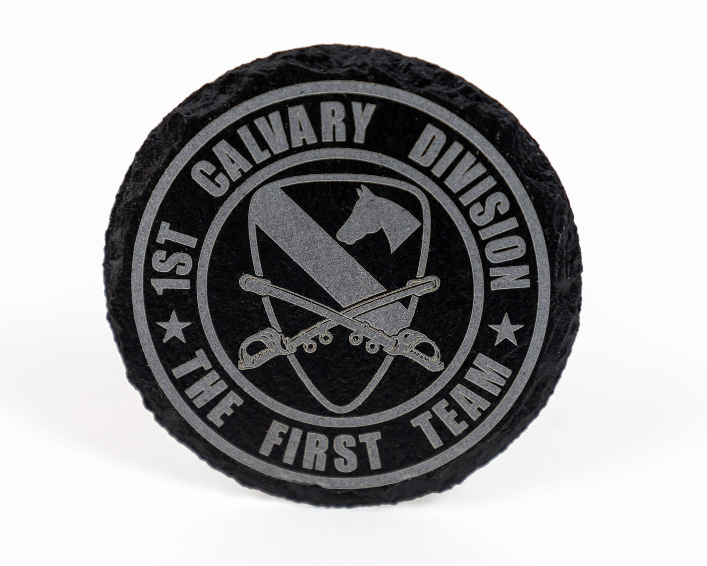 1st Calvary Division Slate Coaster