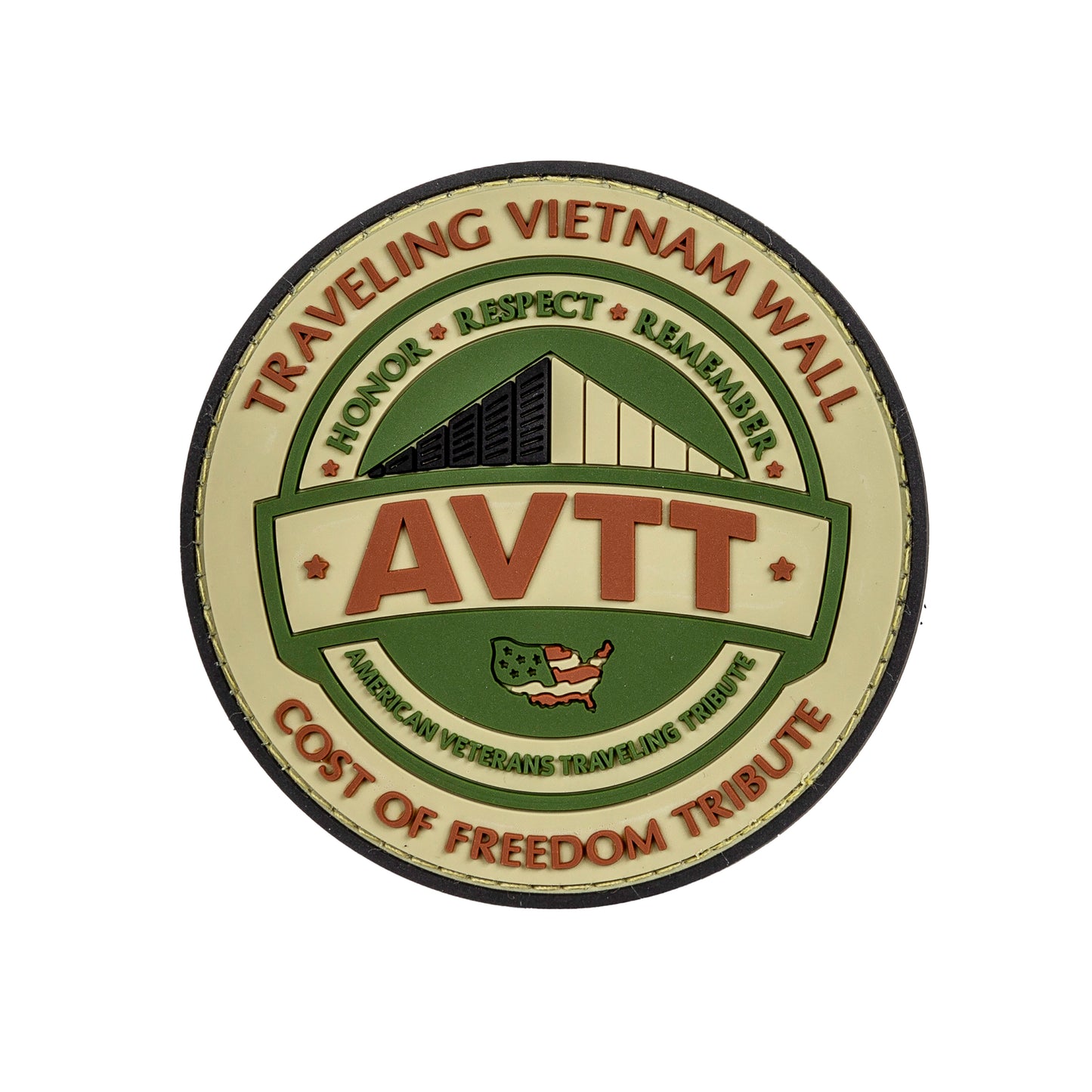 3" AVTT Round Patch