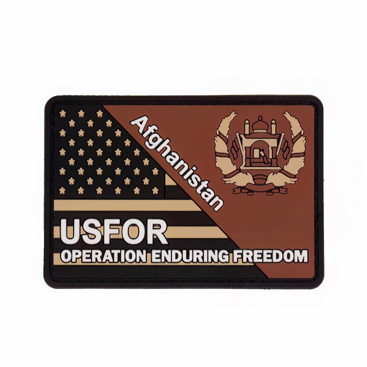 3x2 Afghanistan Patch-Tan