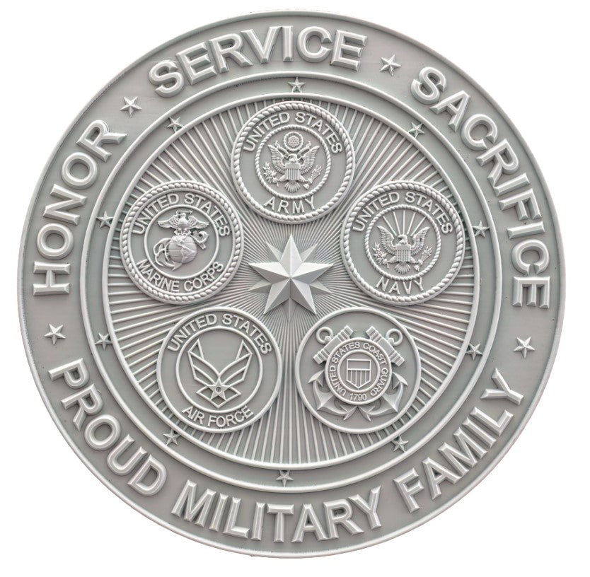 Military Family Crest Foam-Paintable