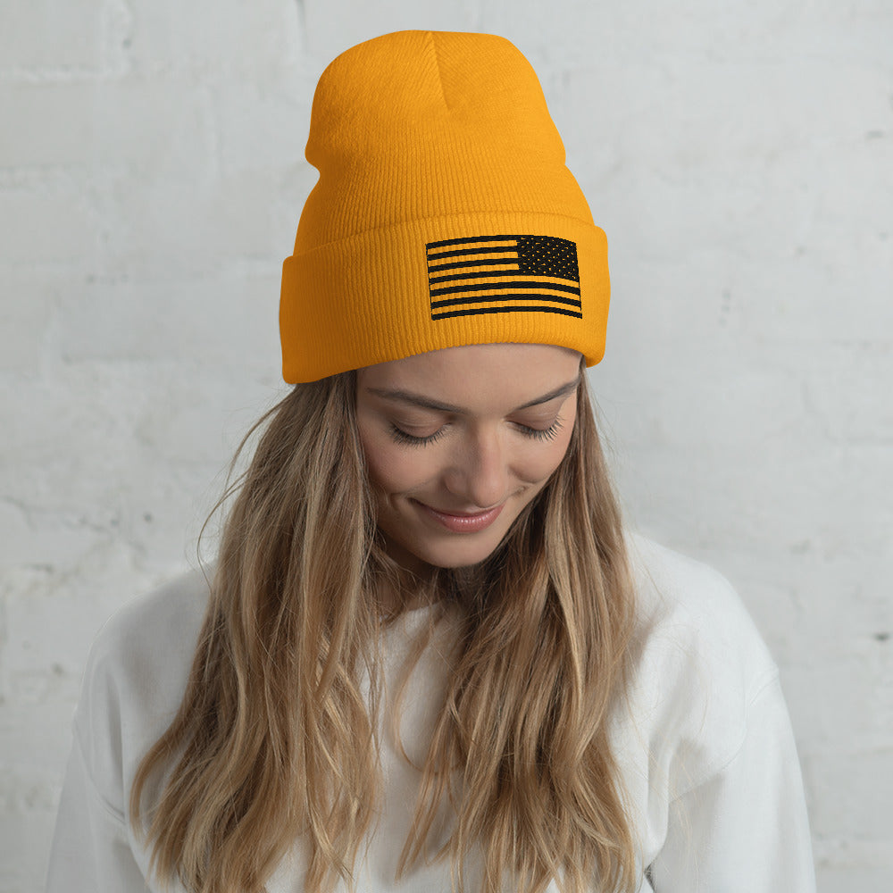 Flag Cuffed Beanie
