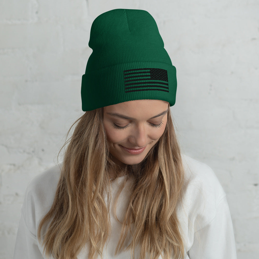 Flag Cuffed Beanie