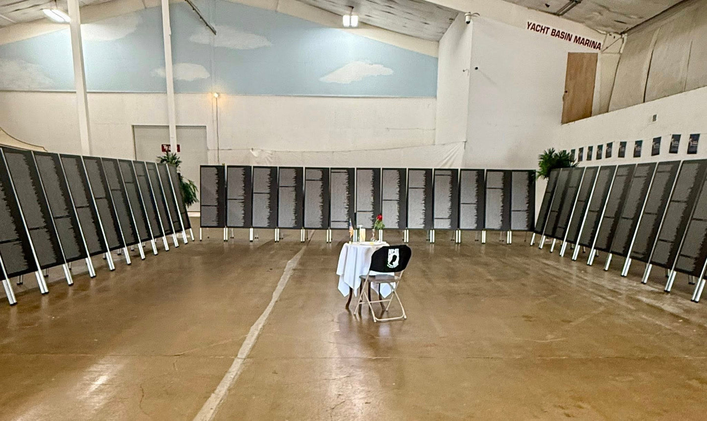 Schedule the Indoor/Outdoor Traveling Vietnam Wall & Cost of Freedom Panels