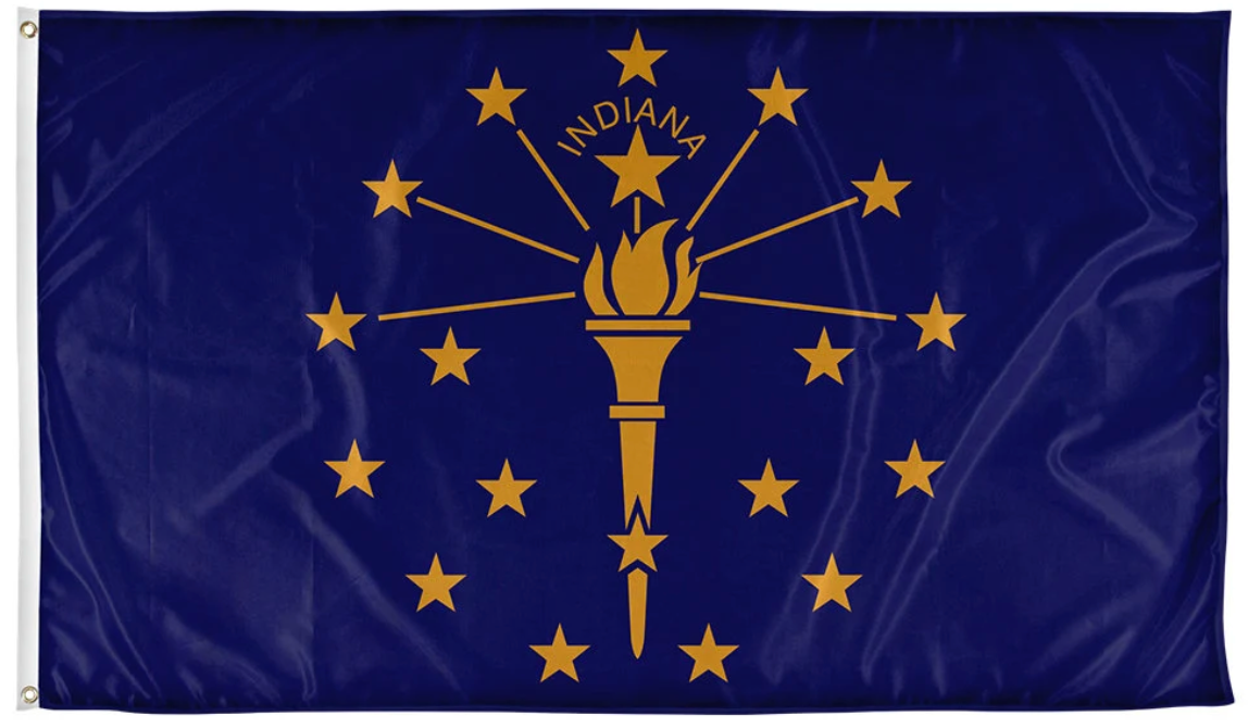 Indiana State Flag
