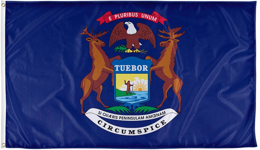 Michigan State Flag