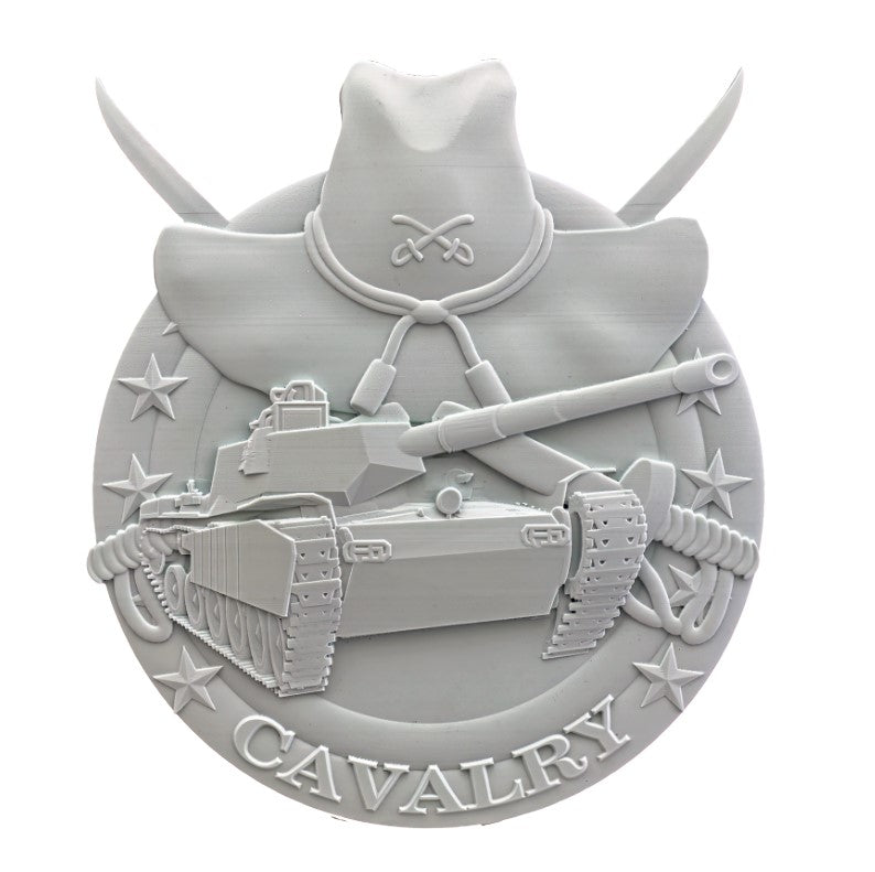 Calvary Old/New Crest Foam-Paintable