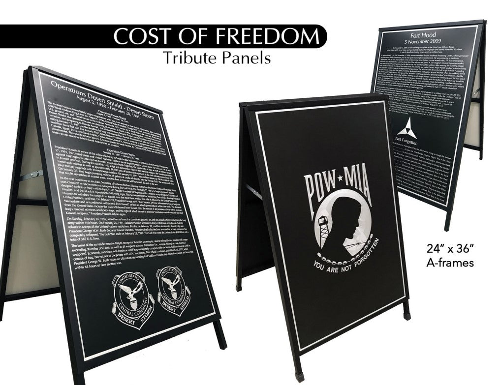 Schedule the Outdoor Traveling Vietnam Wall & Cost of Freedom