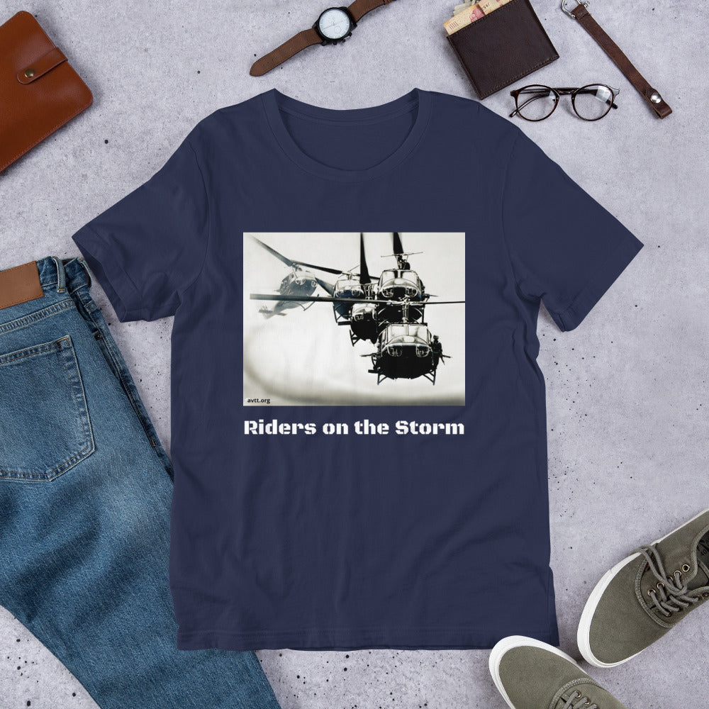 Riders on the Storm Unisex t-shirt