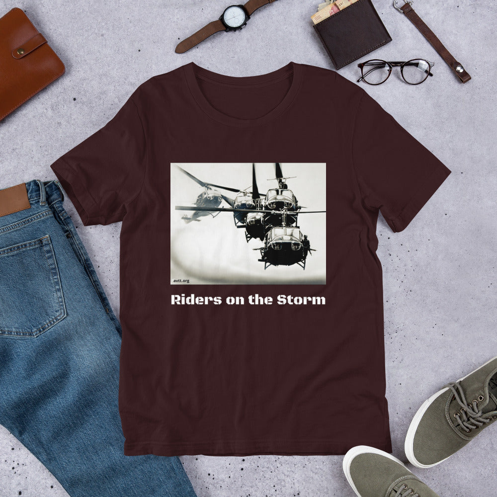 Riders on the Storm Unisex t-shirt